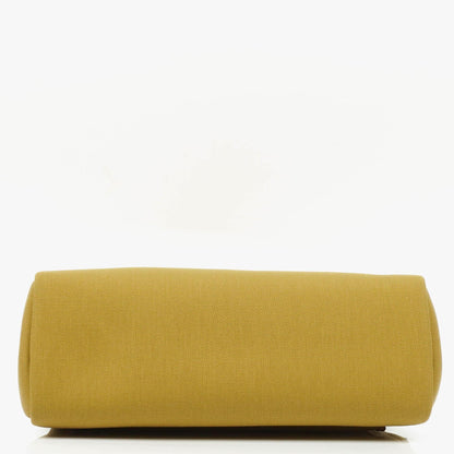 Hermes Herbag 31 Zip Retourne PM Vache Hunter Militär Toile Ginger Naturel