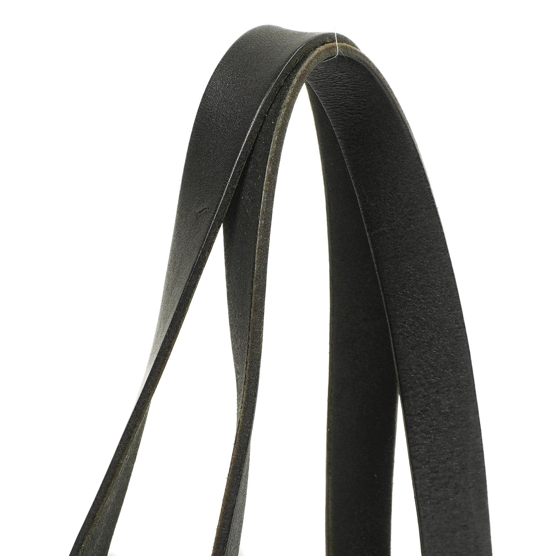 Hermes Herbag Cabas Schwarze Toile Vache Hunter MM 2 in 1 Tasche