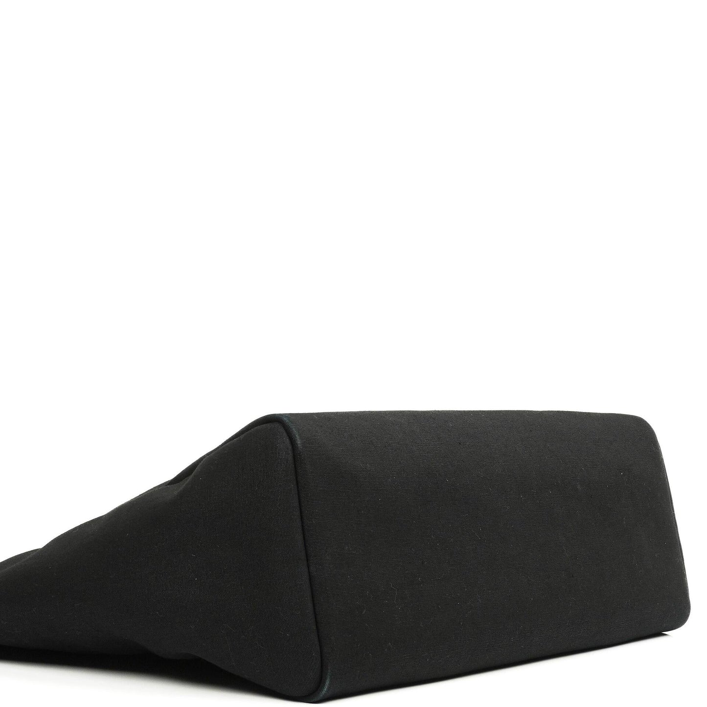 Hermes Herbag Cabas Schwarze Toile Vache Hunter MM 2 in 1 Tasche
