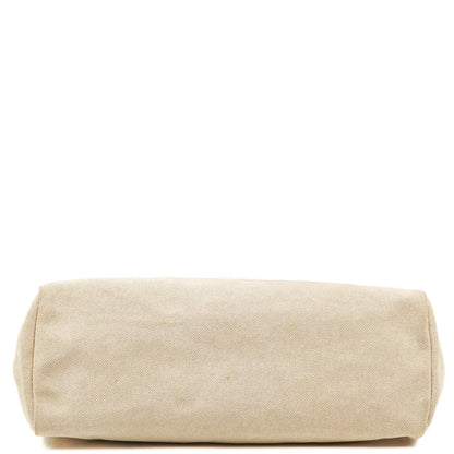 Hermès Herbag Cabas Canvas Vache Hunter MM 2-in-1 Tasche