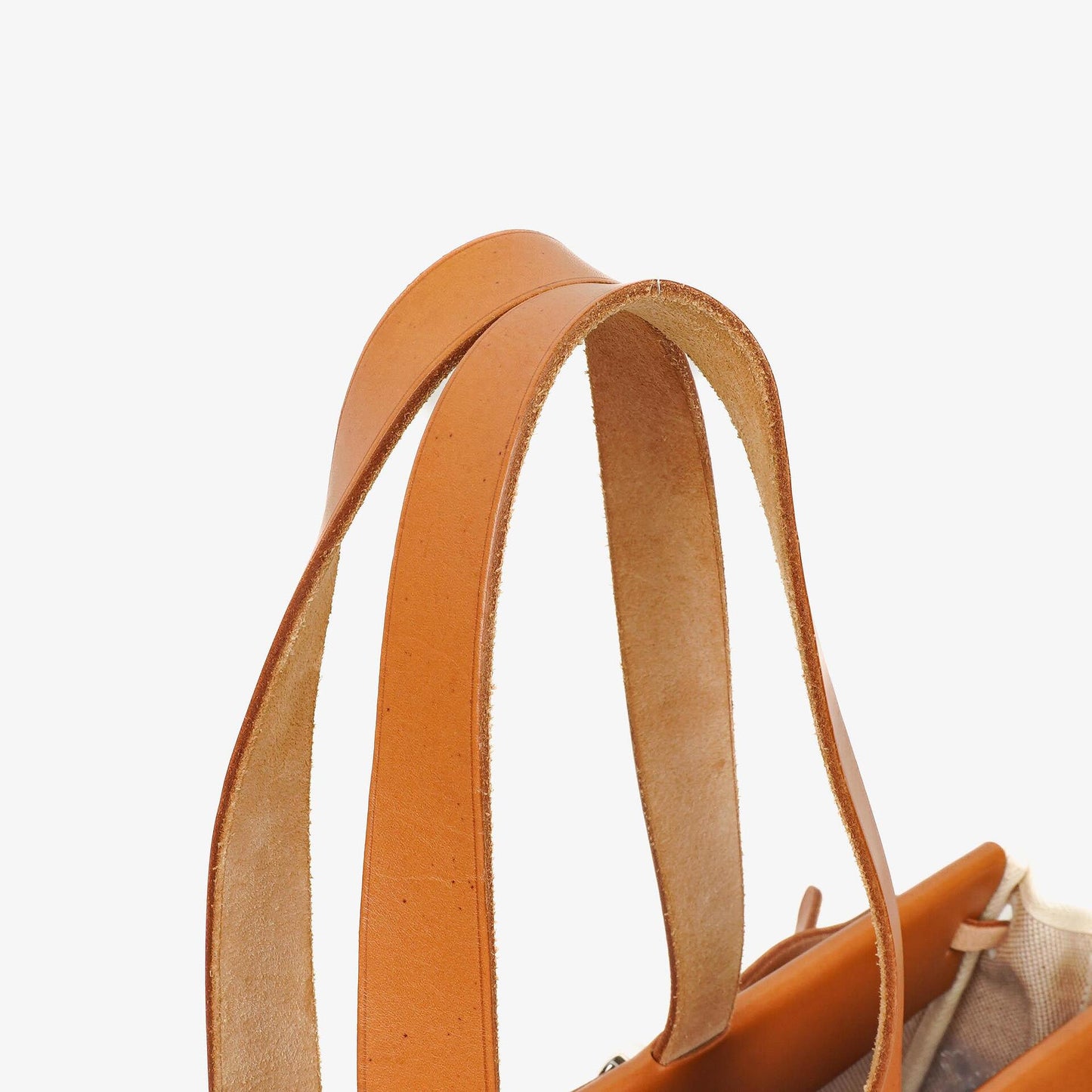 Hermès Herbag Cabas Canvas Vache Hunter MM 2-in-1 Tasche