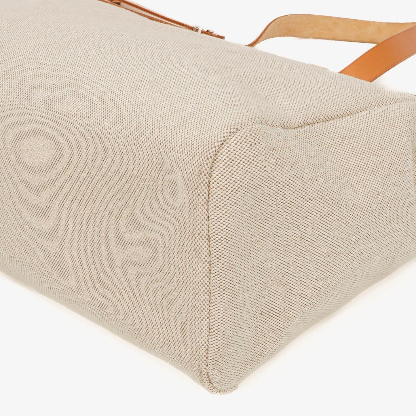 Hermès Herbag Cabas Canvas Vache Hunter MM 2-in-1 Tasche