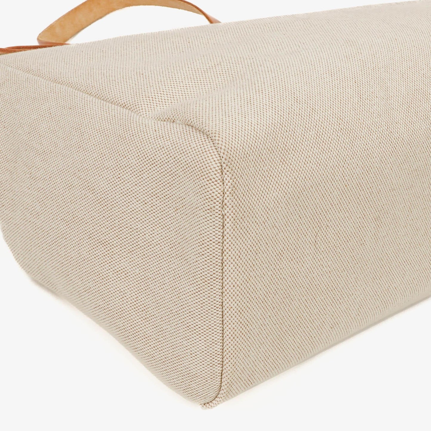 Hermès Herbag Cabas Canvas Vache Hunter MM 2-in-1 Tasche