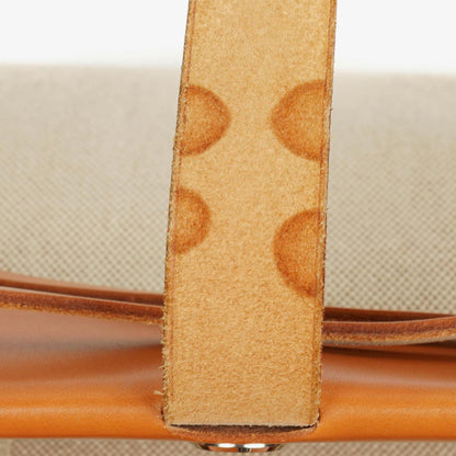 Hermes Herbag Cabas Canvas Vache Hunter MM 2-in-1 Tasche