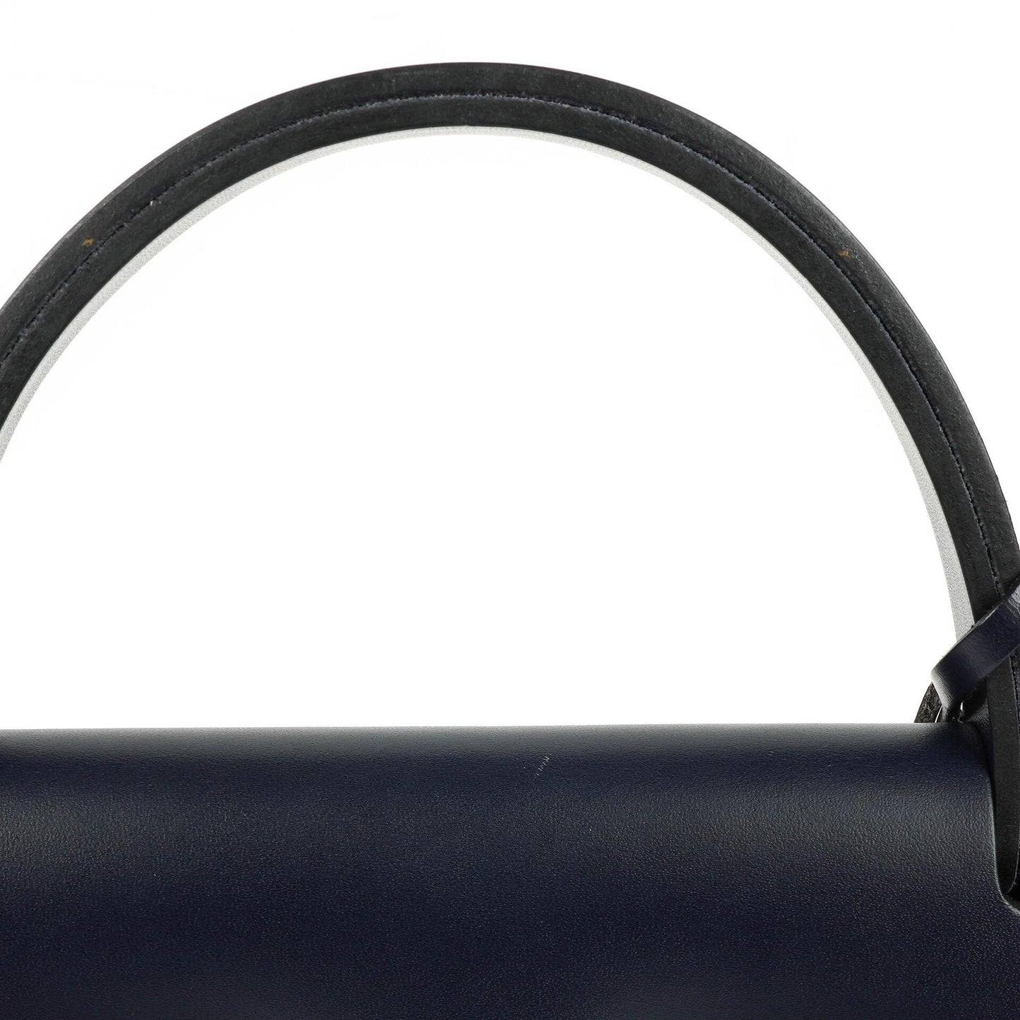 Hermès Herbag Horseshoe Stamp (HSS) Zip PM In Bleu Indigo Vache Hunter Und Criss Viking Stoff Mit Palladium Beschlägen