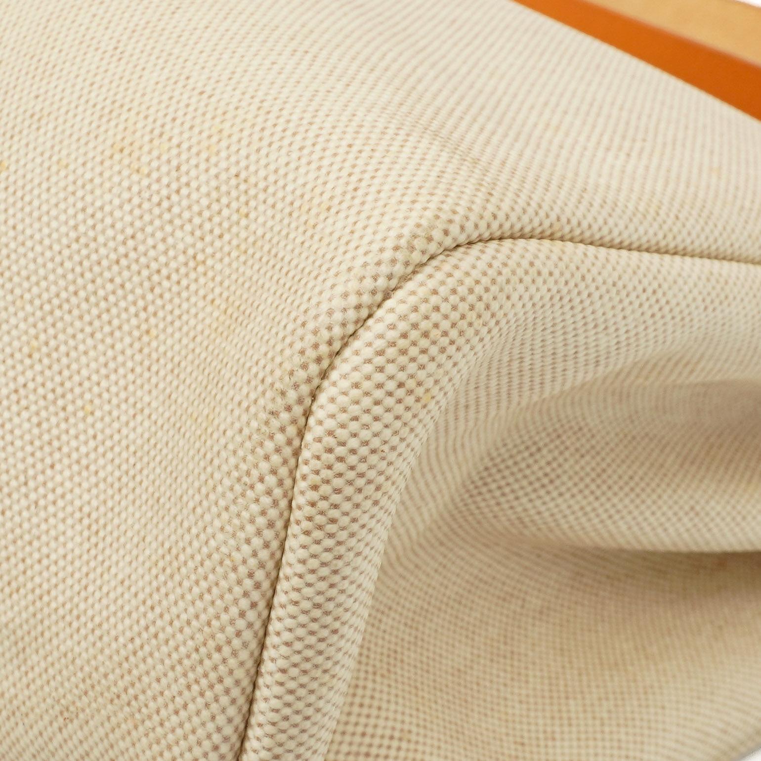 Hermes Herbag MM Natur Toile Vache Hunter 2-in-1 Tasche 1999