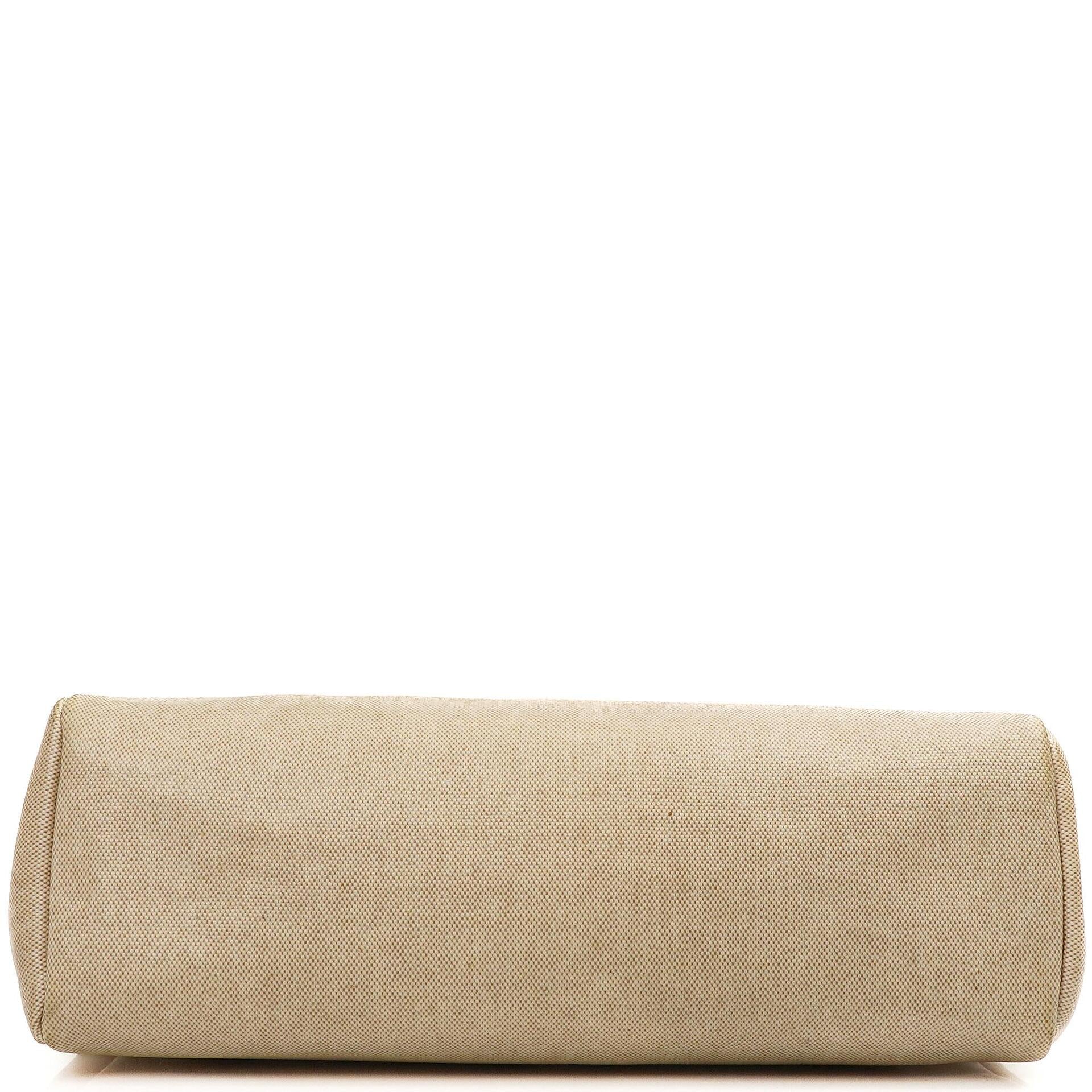 Hermes Herbag MM 2 In 1 Tasche Natural Toile Vache Hunter