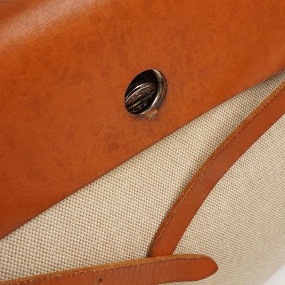 Hermes Herbag MM 2 In 1 Tasche Natural Toile Vache Hunter