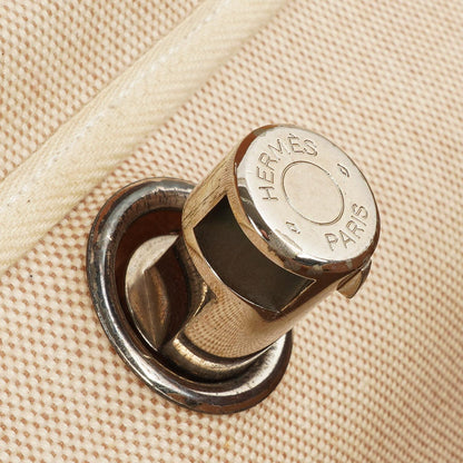 Hermes Herbag MM 2 In 1 Tasche Natural Toile Vache Hunter