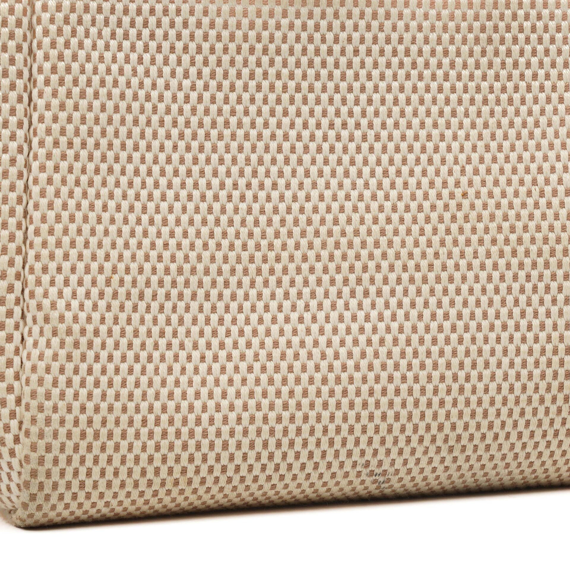 Hermes Herbag Natur Toile Vache Hunter MM 2 In 1 Tasche