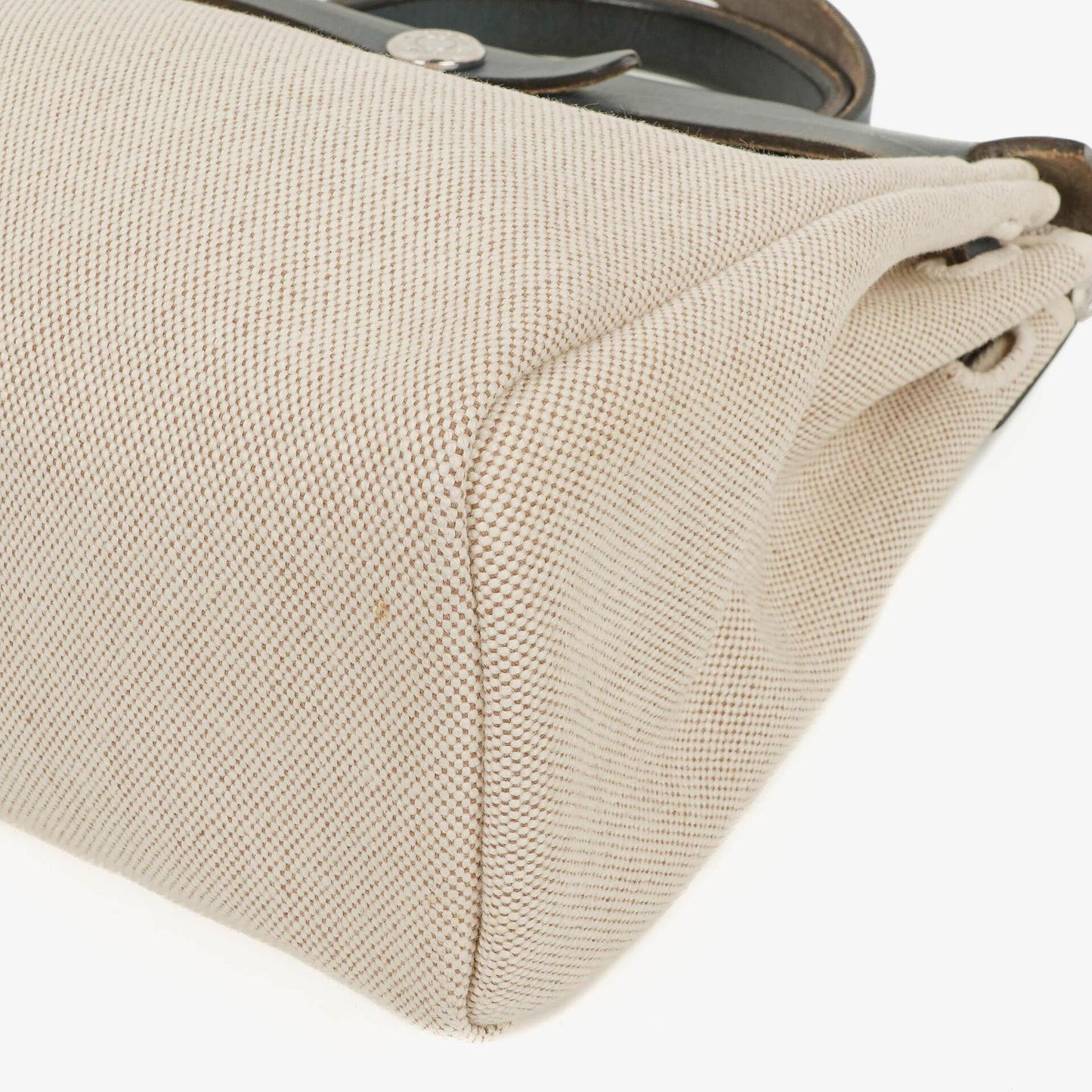 Hermès Herbag PM 2-Wege-Tasche aus navy Toile und Vache Hunter