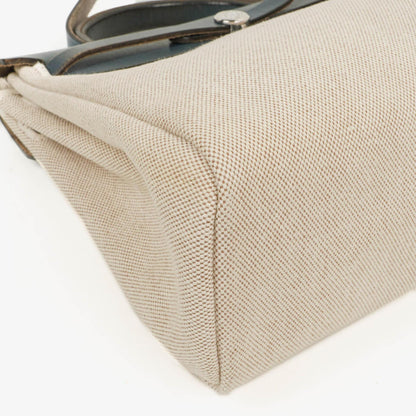 Hermès Herbag PM 2-Wege-Tasche aus navy Toile und Vache Hunter