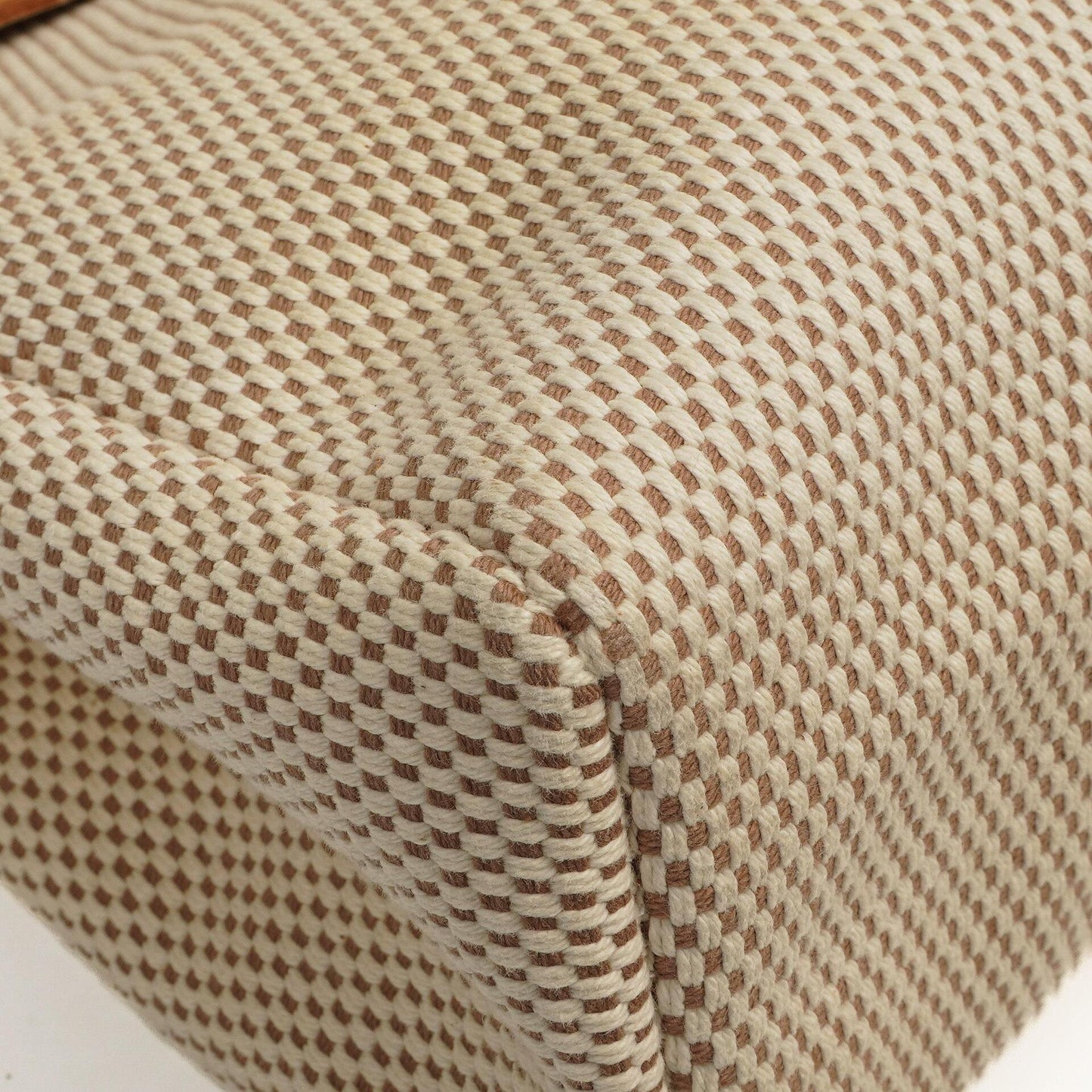 Hermes Herbag PM Vache Hunter Criss Viking 30 Ecru Beige Naturel mit Palladium-Beschlägen