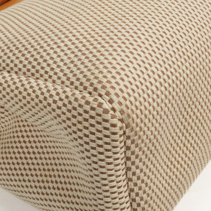 Hermes Herbag PM Vache Hunter Criss Viking 30 Ecru Beige Naturel mit Palladium-Beschlägen