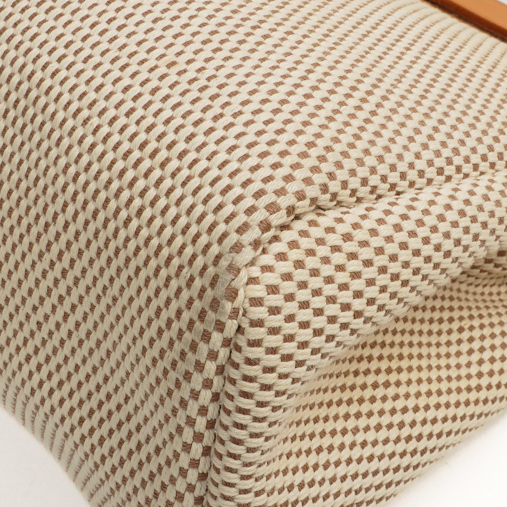 Hermes Herbag PM Vache Hunter Criss Viking 30 Ecru Beige Naturel mit Palladium-Beschlägen