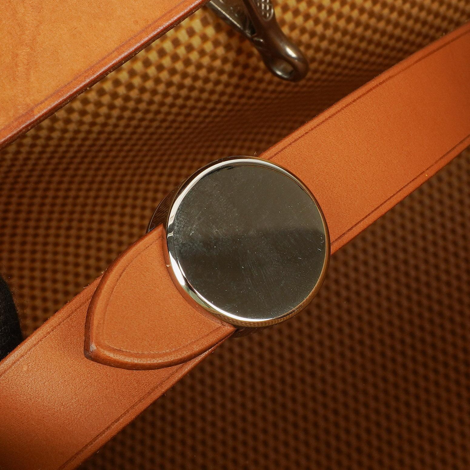 Hermès Herbag PM 2-Wege-Rucksack Vache Hunter Criss Viking in Ecru Beige Naturel mit Palladium-Beschlägen