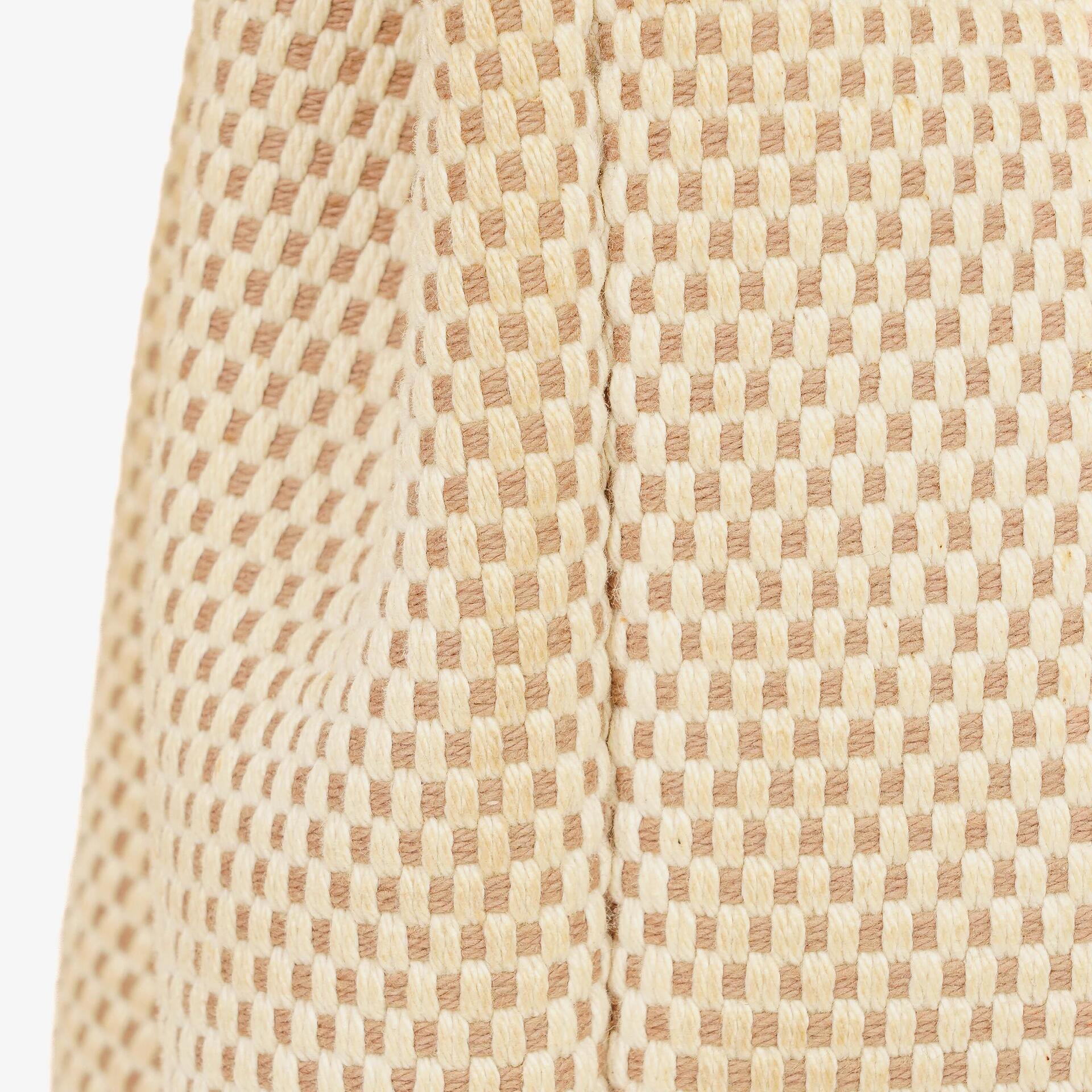 Hermès Herbag PM 2-Wege-Rucksack aus Vache Hunter Criss Viking in Ecru Beige Naturel mit Palladium-Beschlägen