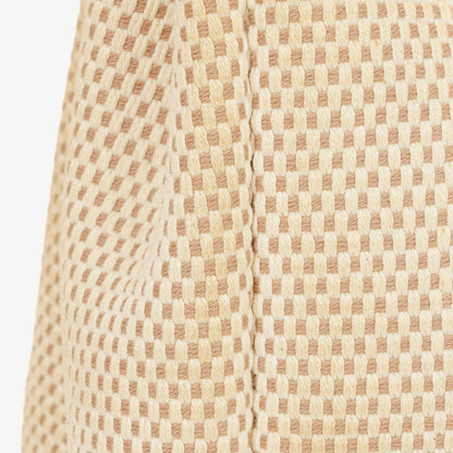 Hermès Herbag PM 2-Wege-Rucksack aus Vache Hunter Criss Viking in Ecru Beige Naturel mit Palladium-Beschlägen