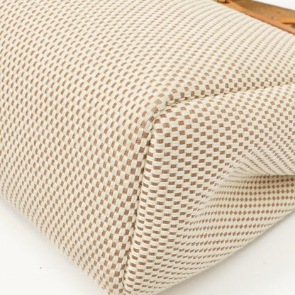 Hermes Herbag PM Vache Hunter Criss Viking Ecru Beige Naturel Mit Palladium Beschlägen, 2003