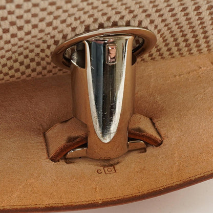 Hermes Herbag PM Vache Hunter Criss Viking Ecru Beige Naturel Mit Palladium Beschlägen, 2003