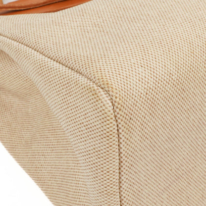 Hermes Herbag PM 2-Wege Tasche Vache Hunter Toile Canvas 30 Ecru Beige Naturel Palladium Beschläge 2000