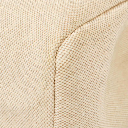 Hermès Herbag PM 30 2-Wege-Tasche aus Vache Hunter Leder und Toile Canvas in Ecru Beige Naturel mit Palladium-Hardware, 2000