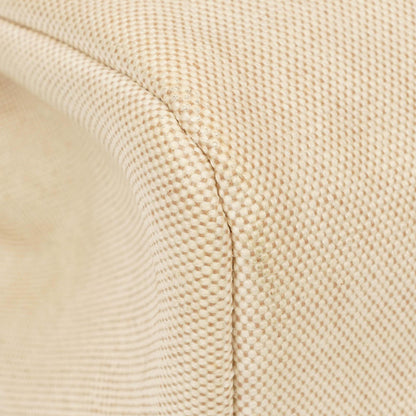 Hermès Herbag PM 30 2-Wege-Tasche aus Vache Hunter Leder und Toile Canvas in Ecru Beige Naturel mit Palladium-Hardware, 2000