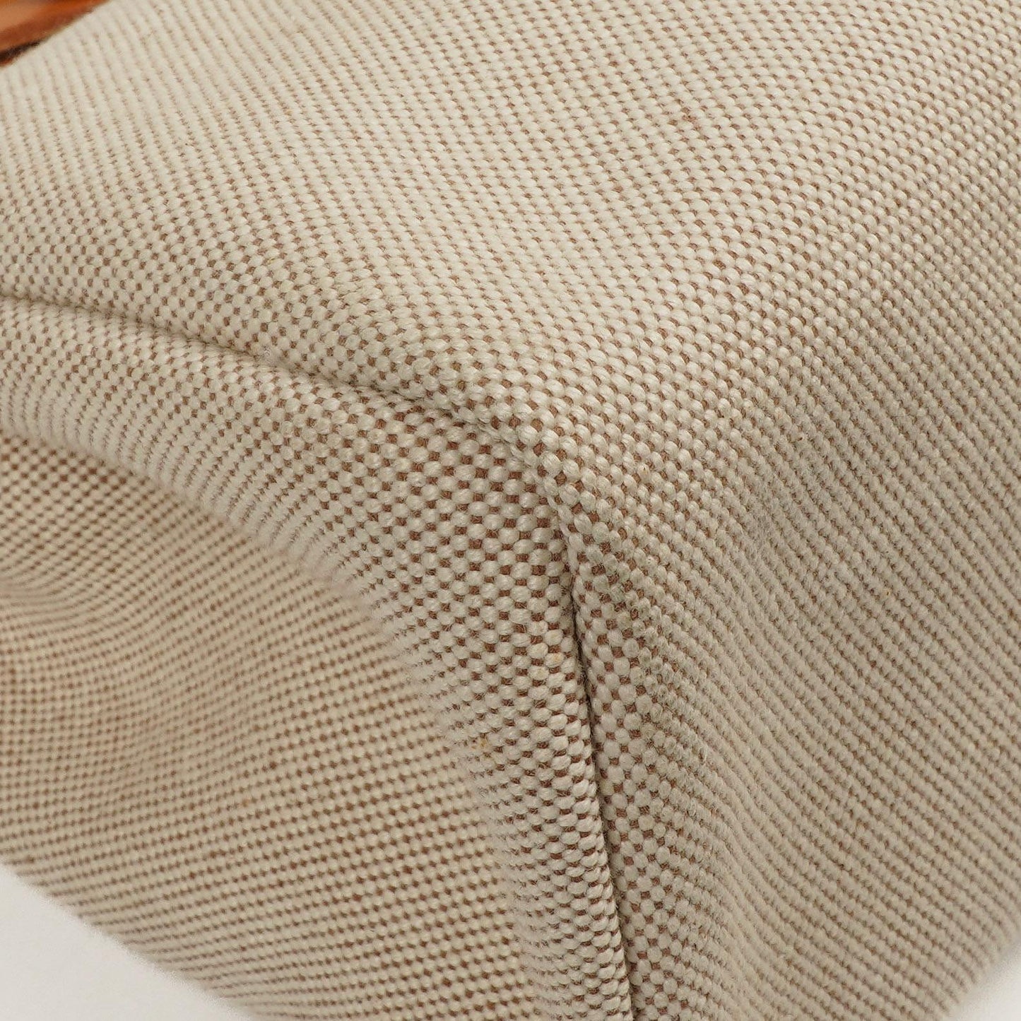 Hermes Herbag PM Vache Hunter Toile Canvas 30 Ecru Beige Naturel 2-Wege-Tasche Palladium-Beschläge, 2002