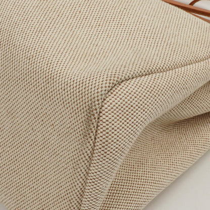 Hermes Herbag PM Vache Hunter Toile Canvas 30 Ecru Beige Naturel 2-Wege-Tasche Palladium-Beschläge, 2002