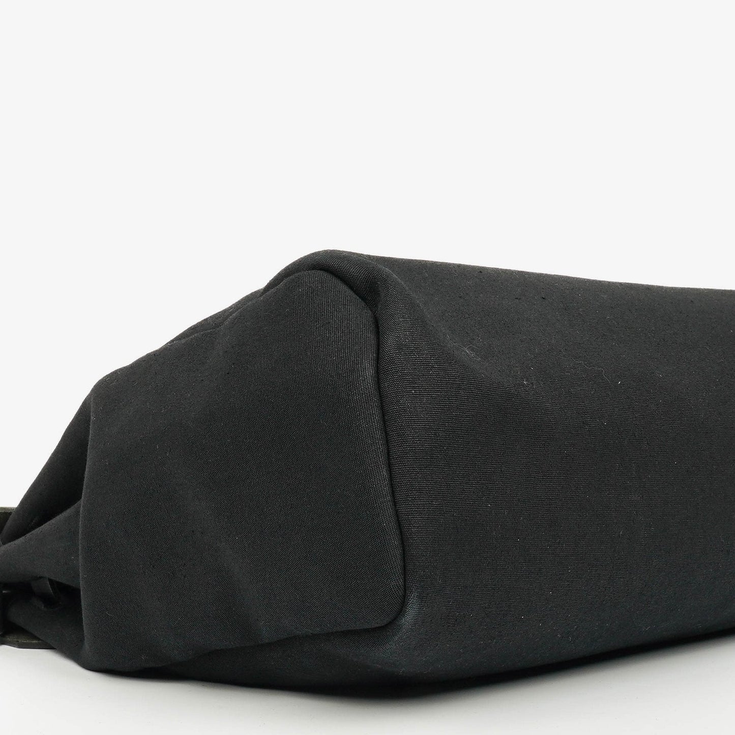 Hermès Herbag MM 2-in-1 Tasche aus Toile Vache Hunter in Schwarz