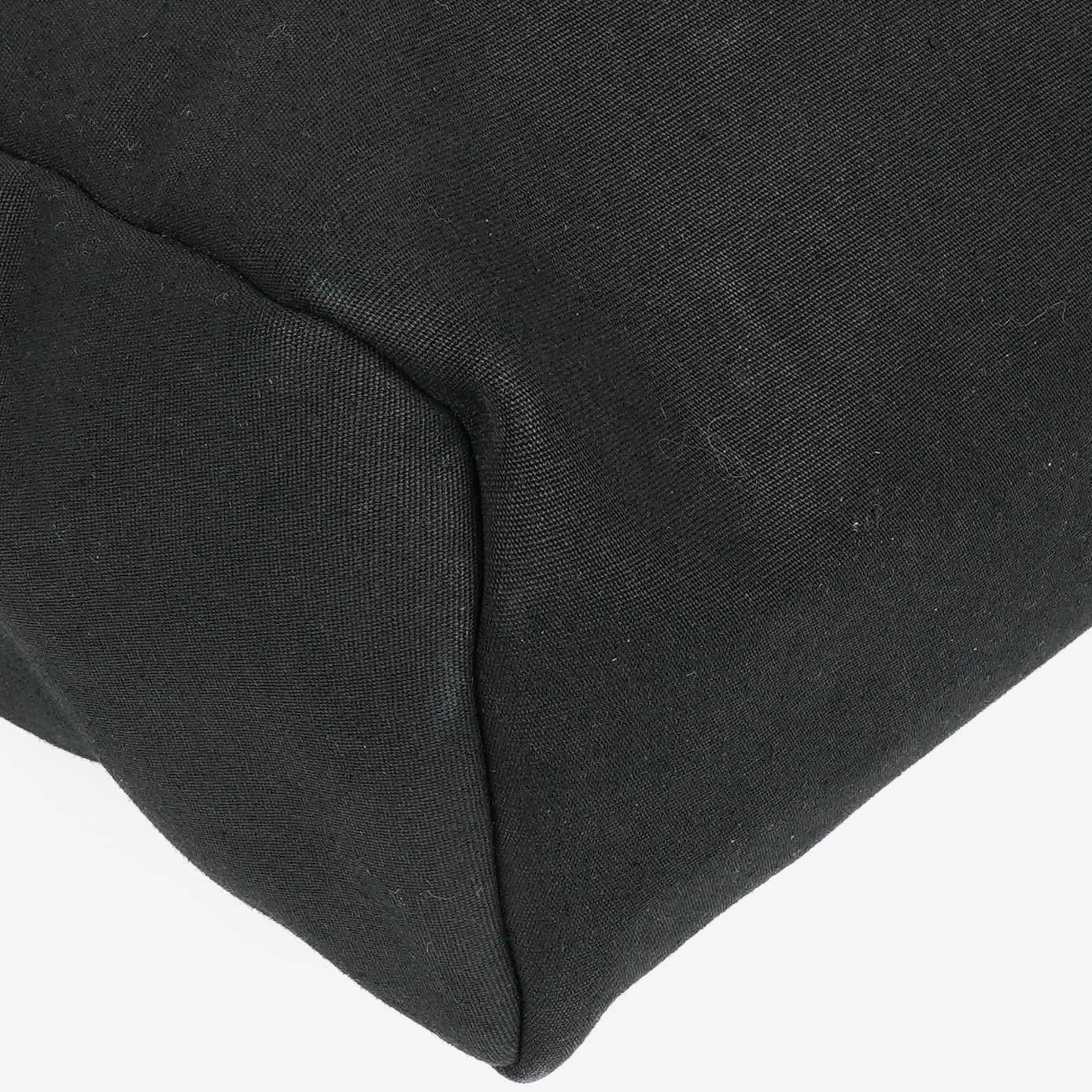 Hermès Herbag MM 2-in-1 Tasche aus Toile Vache Hunter in Schwarz