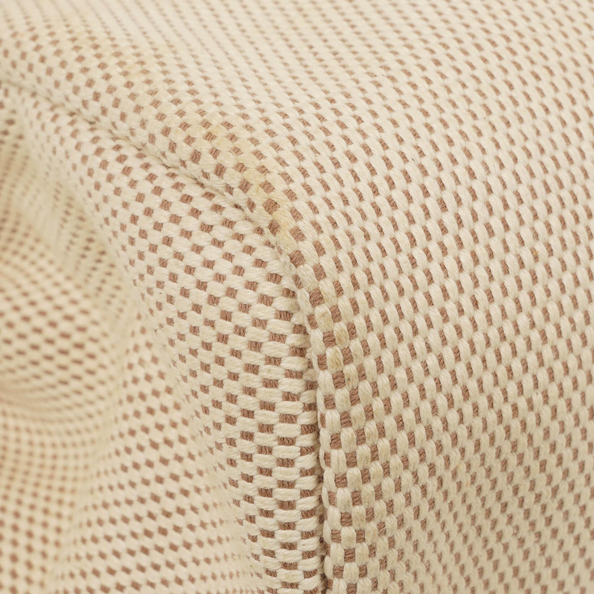 Hermès Herbag MM aus Vache Hunter Criss Viking in Ecru, Beige und Naturel mit Palladium-Hardware, 2003