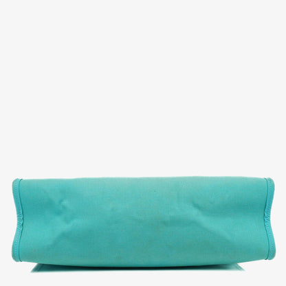 Hermès Herbag Zip 31 PM in Bleu Saphir Vache Hunter, Bleu Azteque und Menthe