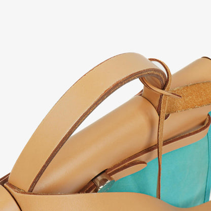 Hermès Herbag Zip 31 PM in Bleu Saphir Vache Hunter, Bleu Azteque und Menthe
