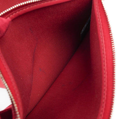 Hermès Herbag Zip 31 PM aus Fauve Vache Hunter und Rubis Toile mit Palladium-Beschlägen