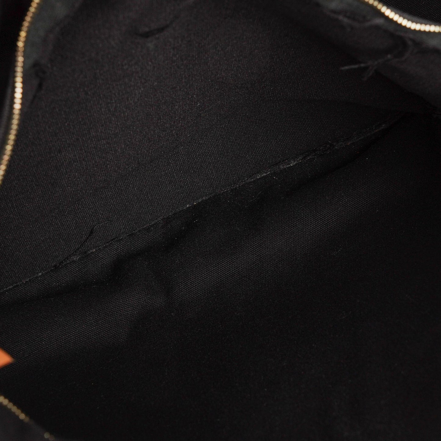 Hermès Herline MM Tote Tasche aus schwarzem Canvas