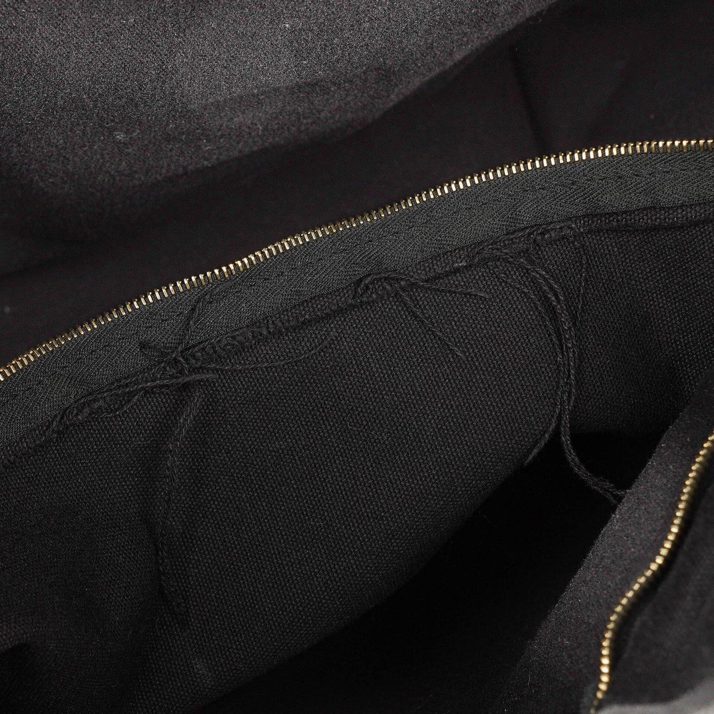 Hermès Herline MM Tote Tasche aus schwarzem Canvas