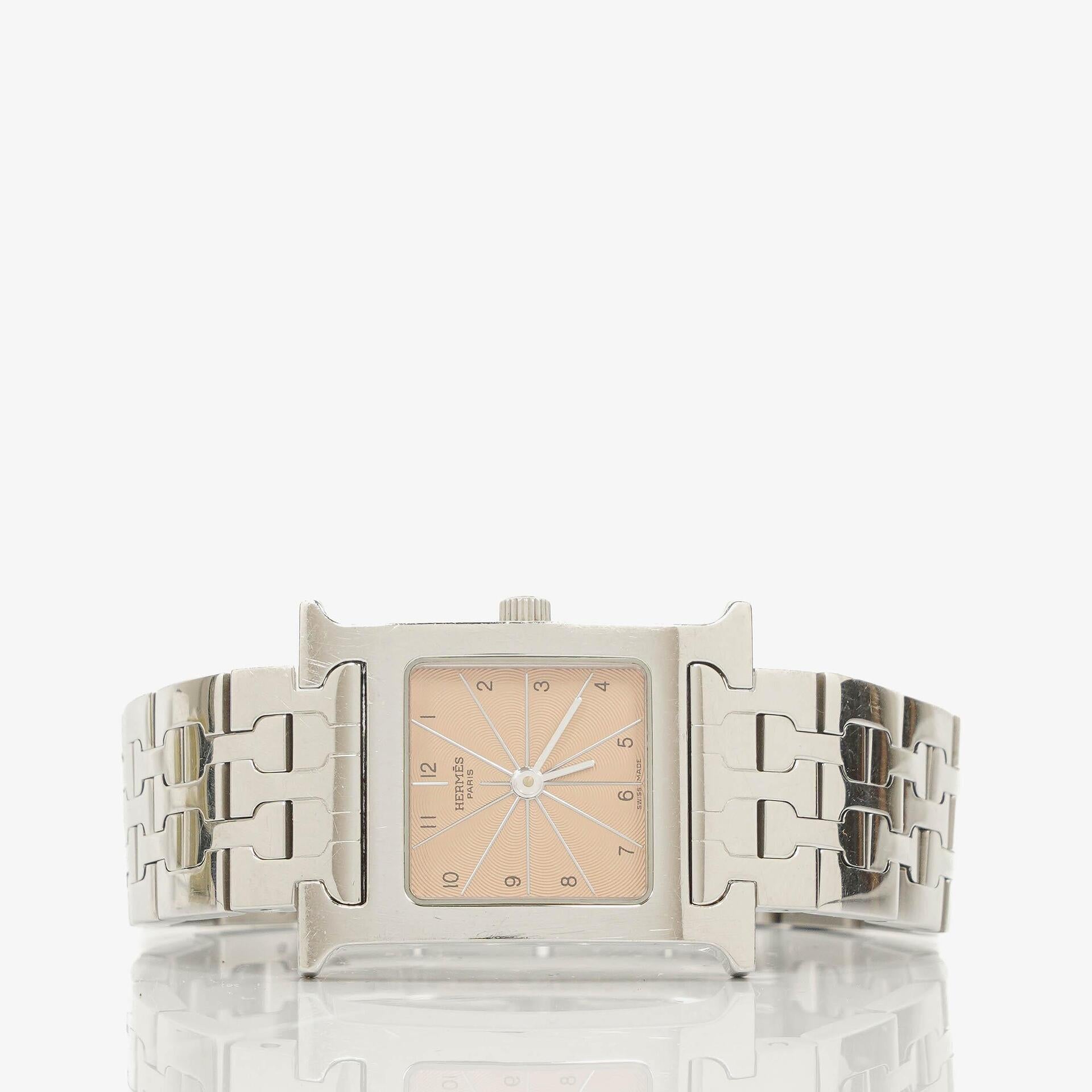 Hermès Heure H 21mm Ref. HH1.210 Uhr aus Edelstahl