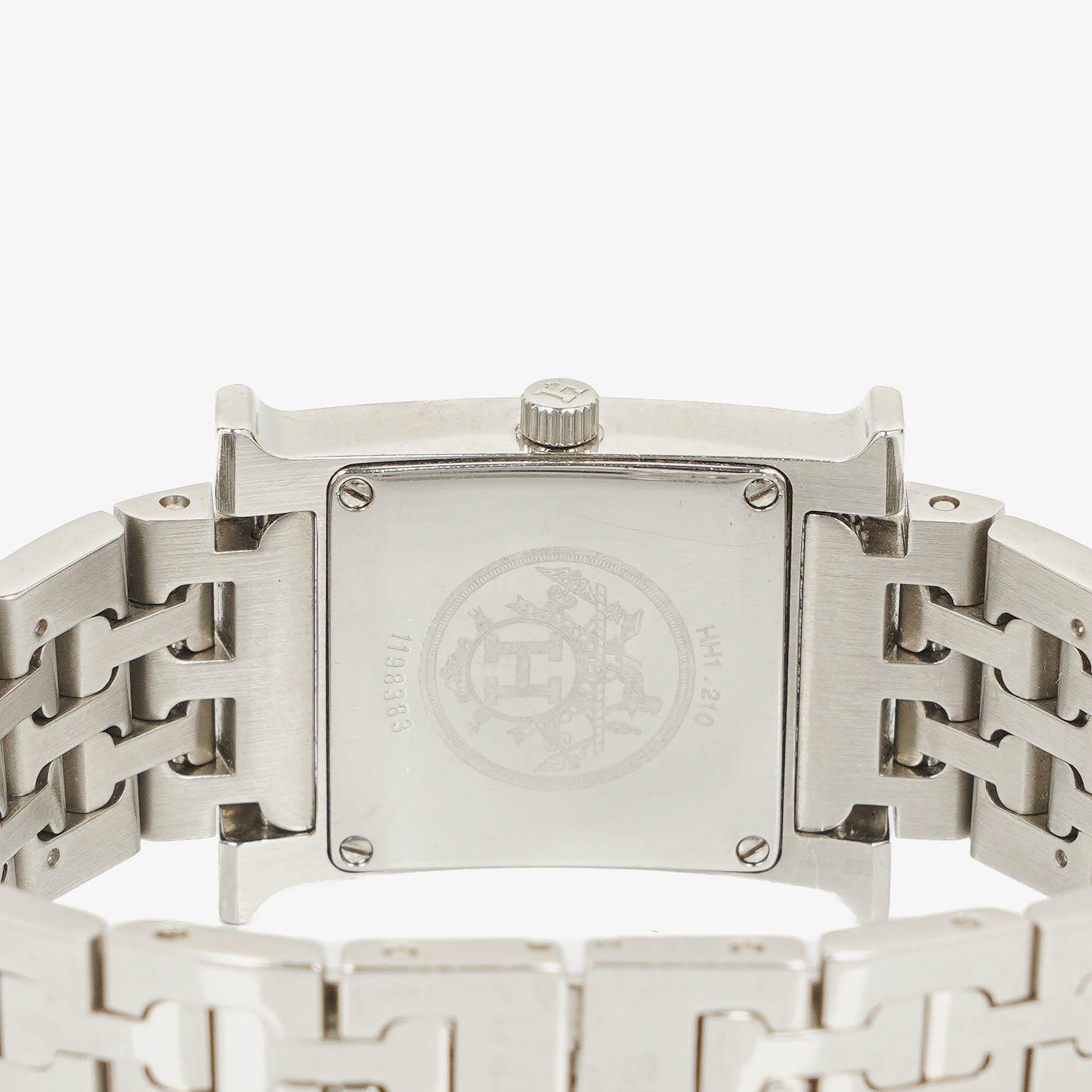 Hermès Heure H 21mm Ref. HH1.210 Uhr aus Edelstahl