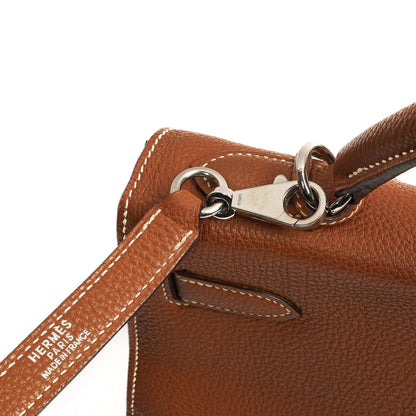 Hermès Kelly Sellier 32 Gold Togo-Leder Palladium-Beschläge, 2005