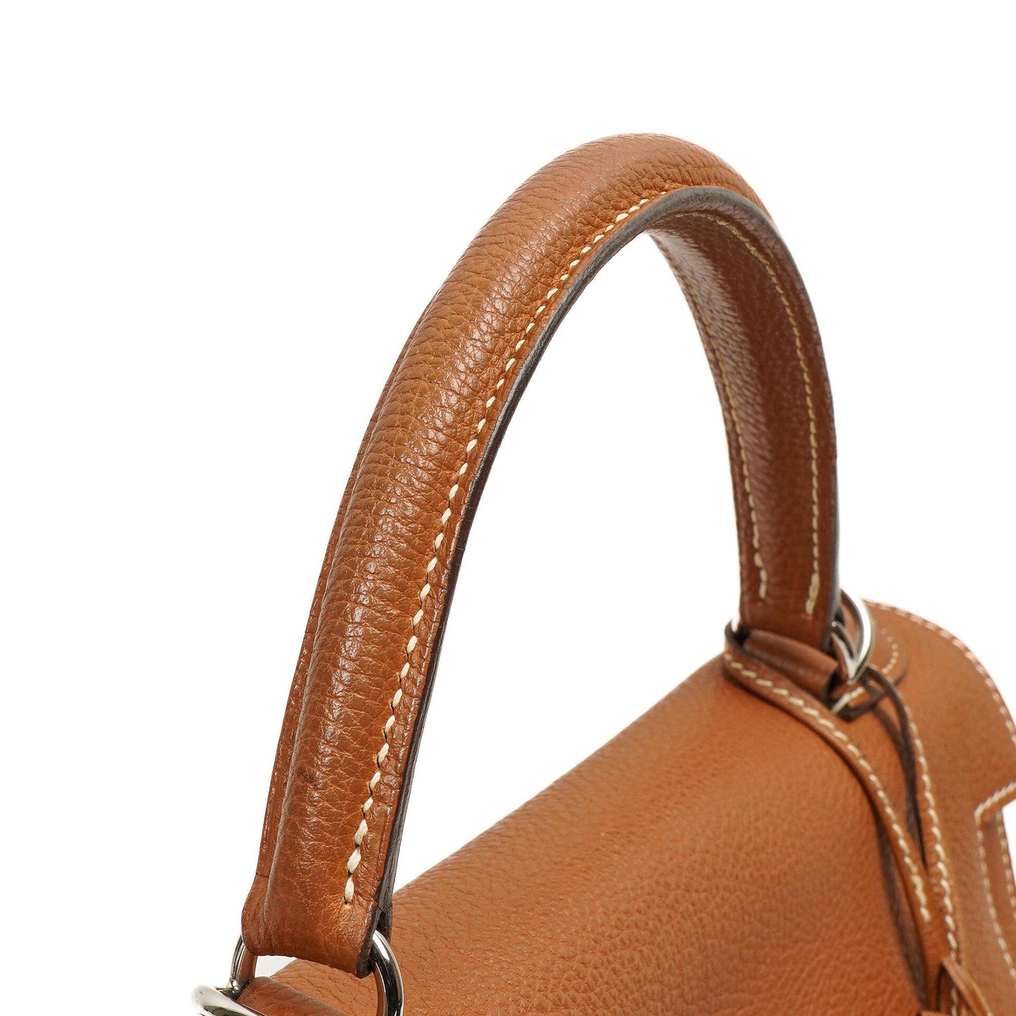 Hermès Kelly Sellier 32 Gold Togo-Leder Palladium-Beschläge, 2005