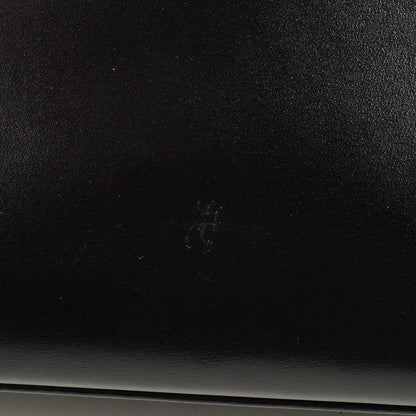 Hermes Kelly 32 Retourne Vintage Schwarz Box Kalbsleder Goldbeschläge 1997
