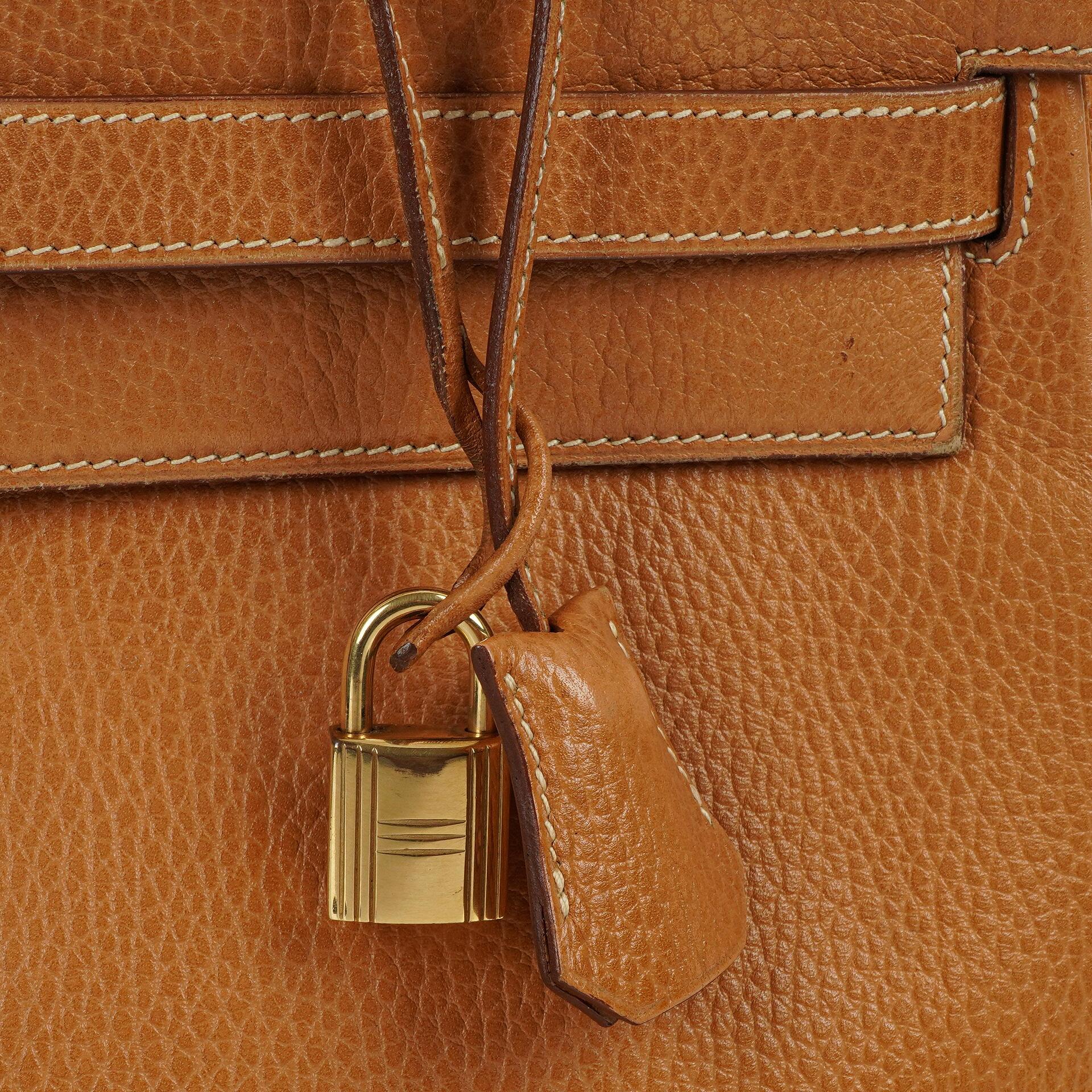Hermes Kelly 35 Retourne Gold Ardennes Goldbeschläge