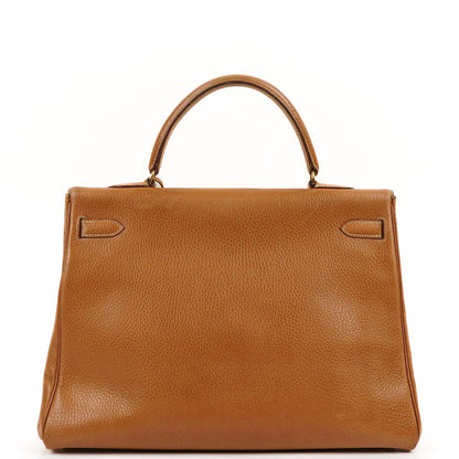 Hermes Kelly 35 Retourne Gold Ardennes Goldbeschläge