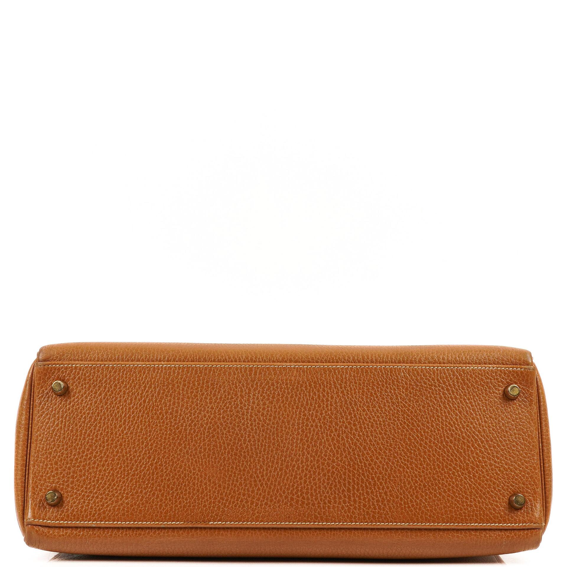 Hermes Kelly 35 Retourne Gold Ardennes Goldbeschläge