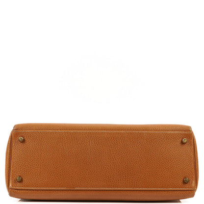 Hermes Kelly 35 Retourne Gold Ardennes Goldbeschläge