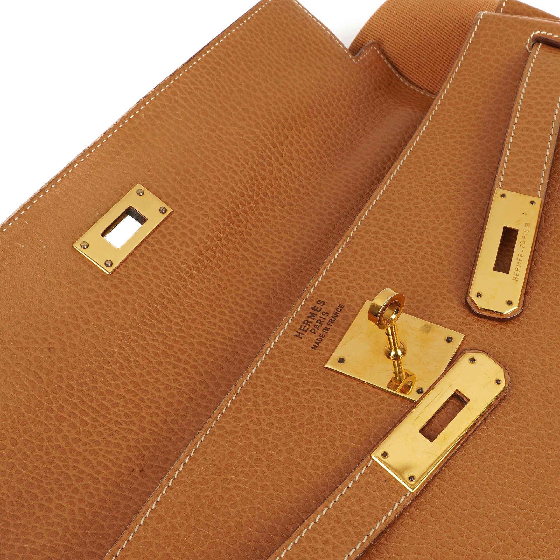 Hermes Kelly 35 Retourne Gold Ardennes Goldbeschläge