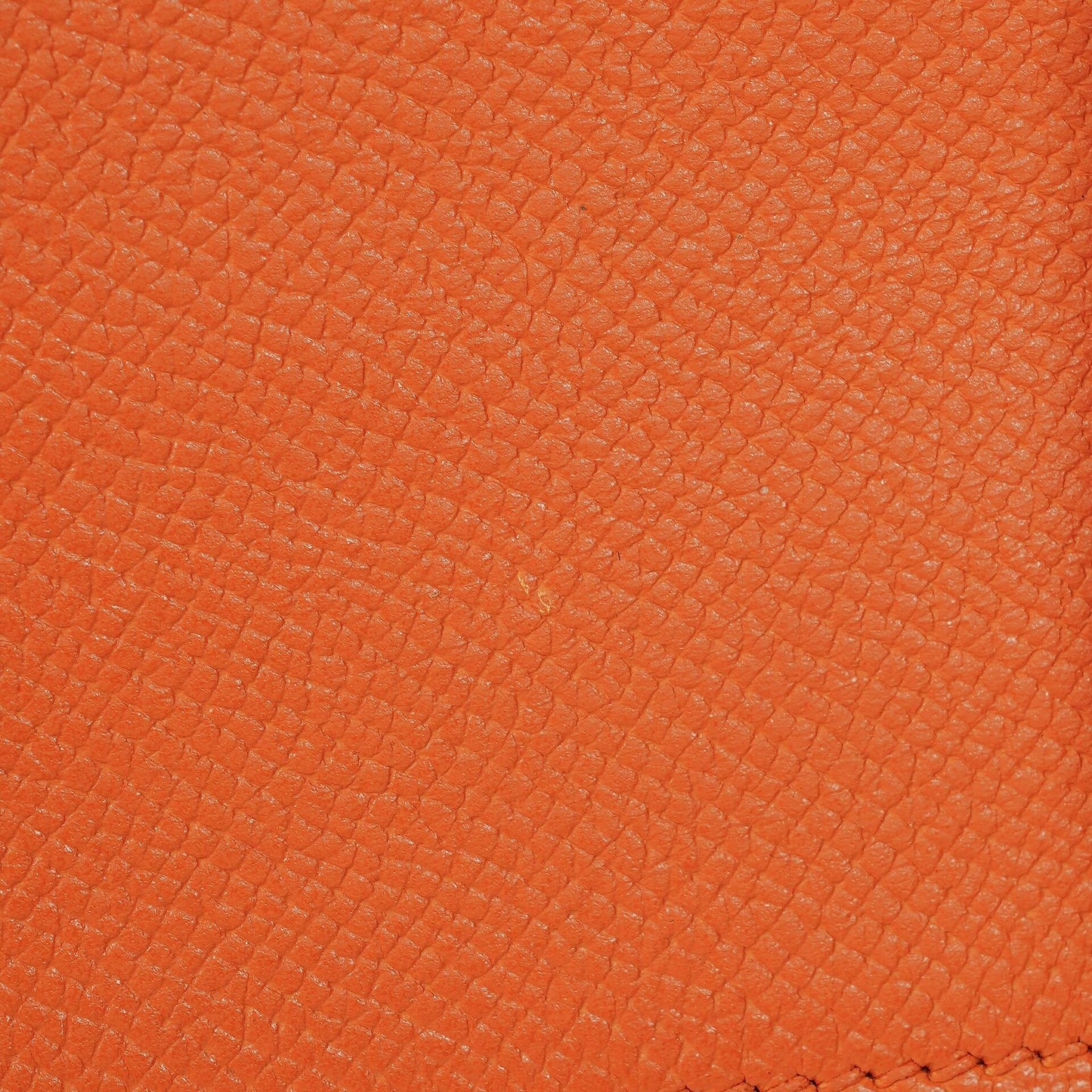 Hermès Kelly Depeche 38 Tasche aus orangefarbenem Epsom Leder