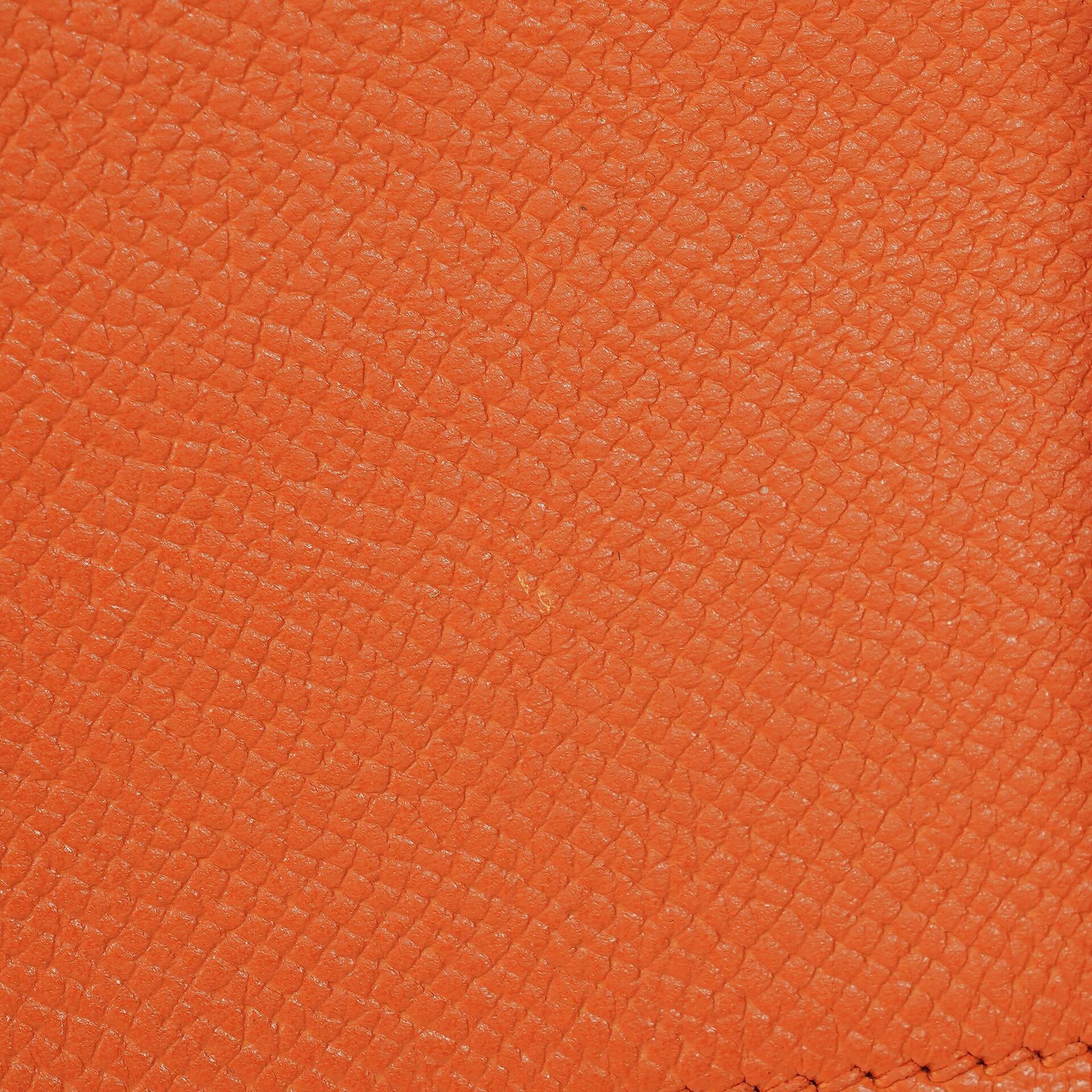Hermès Kelly Depeche 38 Tasche aus orangefarbenem Epsom Leder