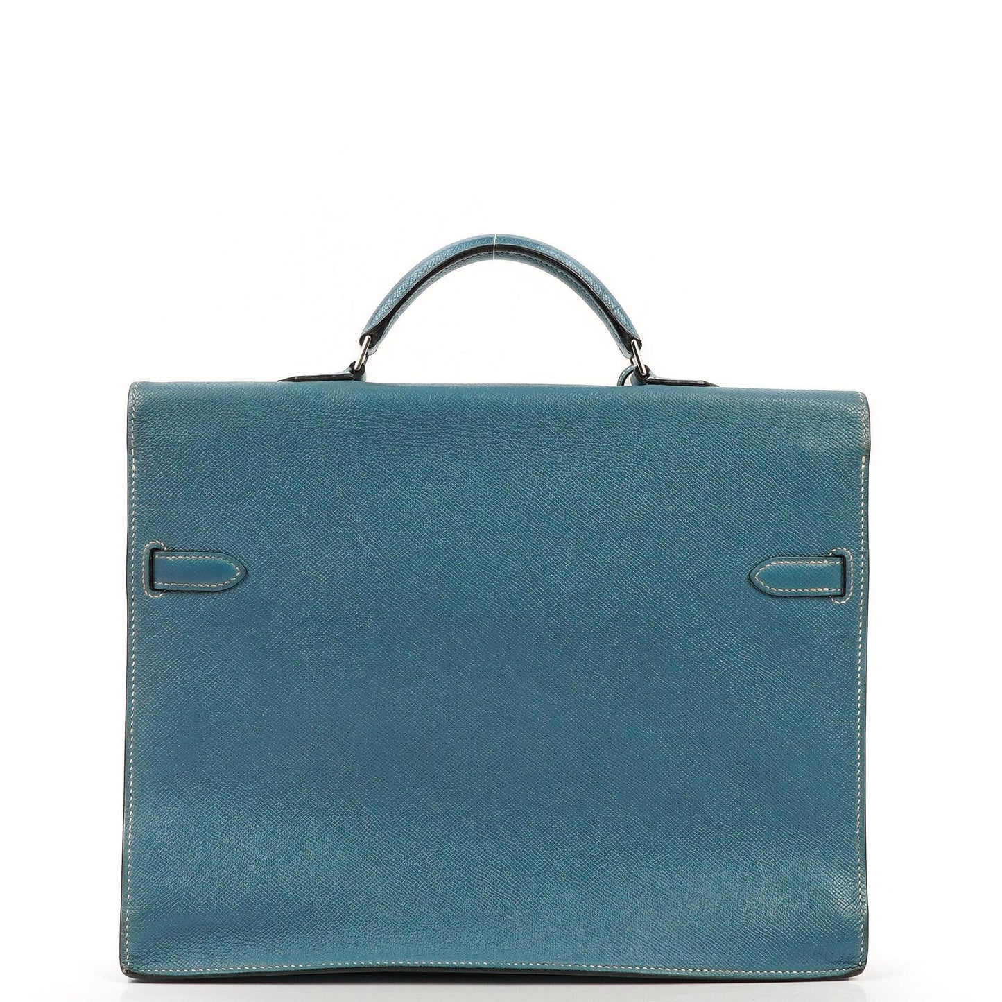 Hermès Kelly Depeches 34 Bleu Jean Epsom Mit Palladium Hardware, 2006
